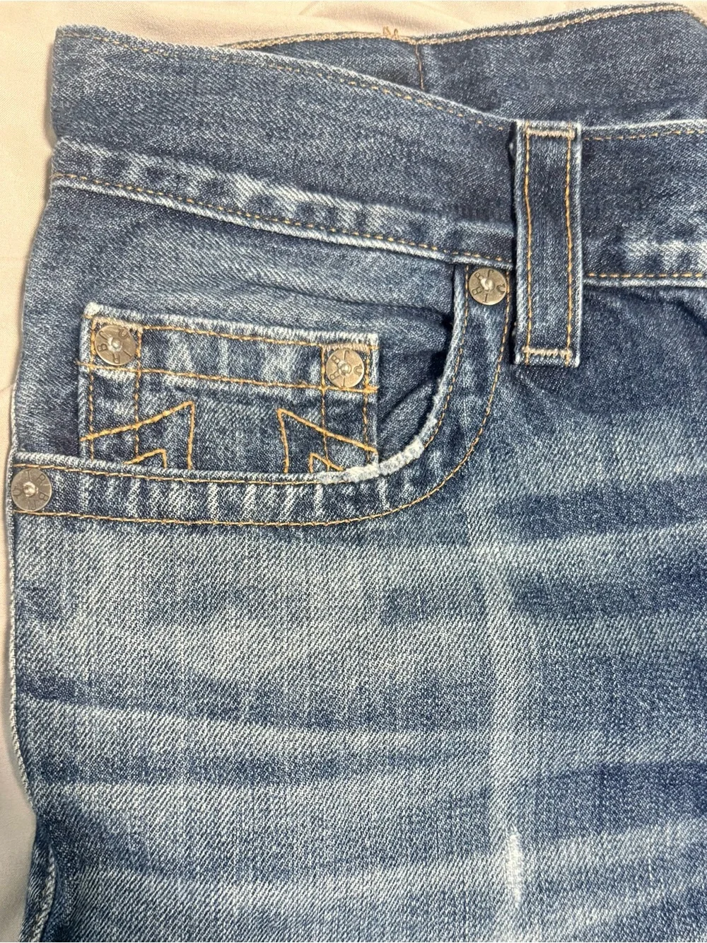 True Religion Rocco Relaxed Skinny Jeans Made in USA Men’s Size 32